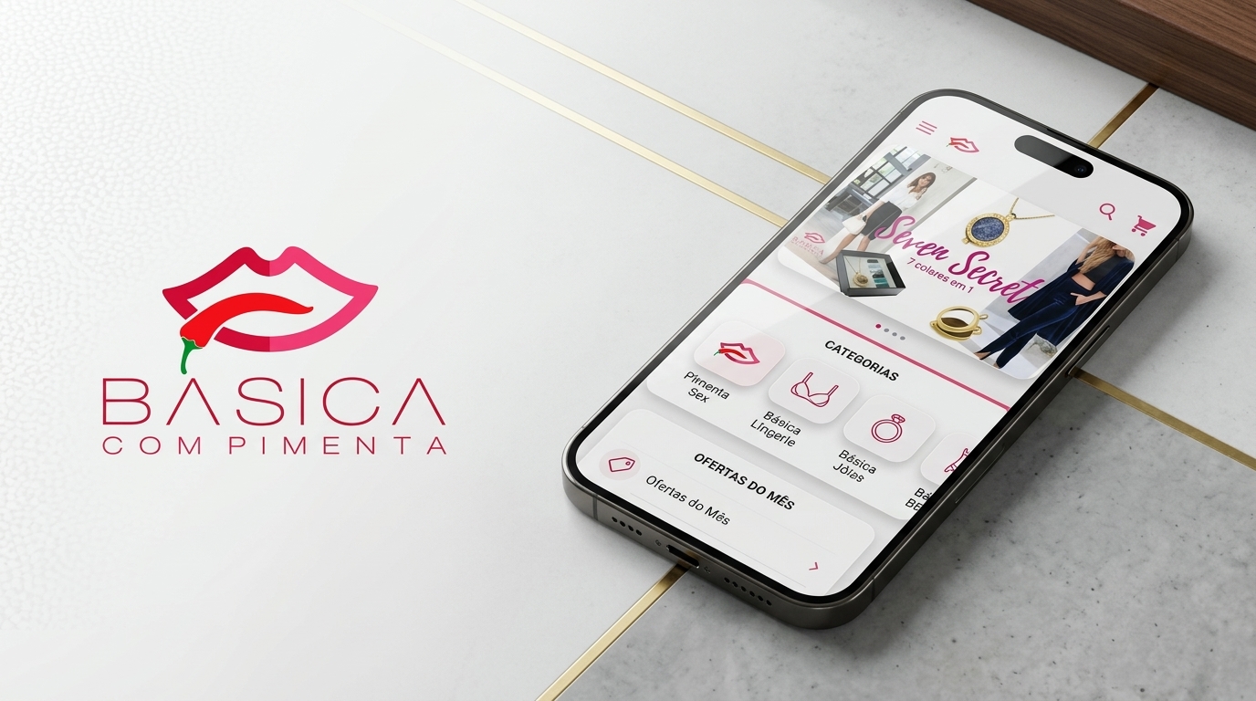 Básica com Pimenta - Ecommerce Mobile Android